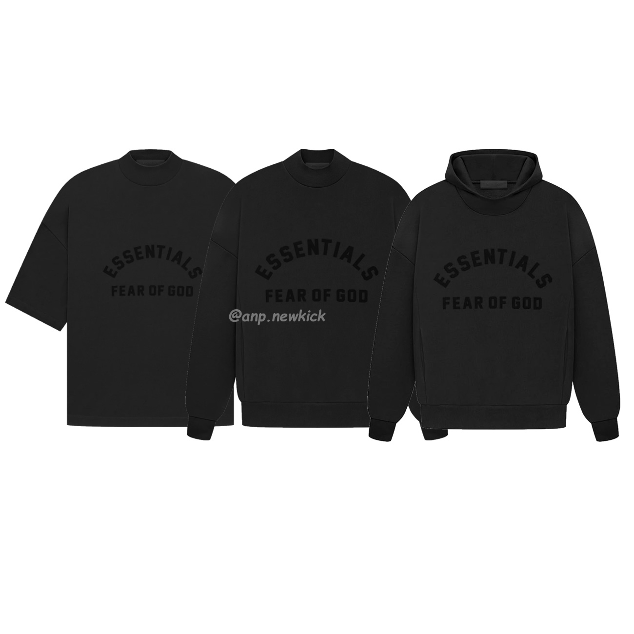 Fear Of God Essentials Tee Black (1) - newkick.cc